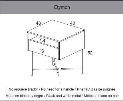 Nakts skapītis ETYMON