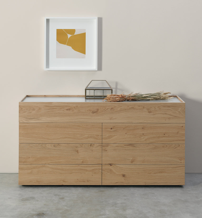 Kumode ar 7 atvilknēm POOL